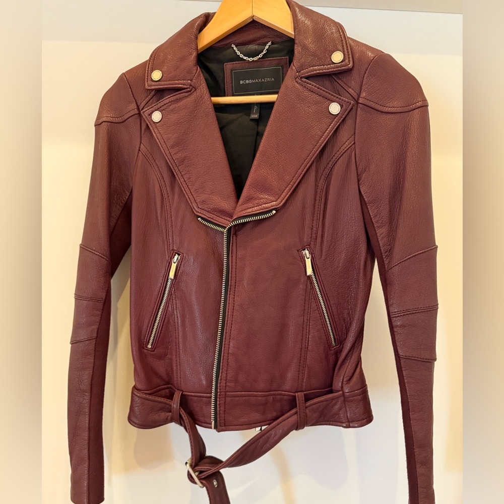 Bcbg Leather Jacket - image 1